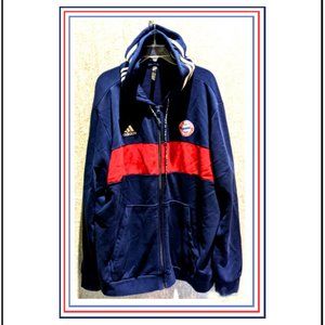 New Rare & Unique Adidas FC Bayern Munchen Germany Sports Athletic Jacket, XXL